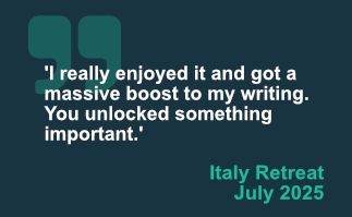 Ruth Brandt is a Prize winning Writer and Creative Writing Tutor in Surrey. She runs Courses at Hotel Leone retreat in Italy