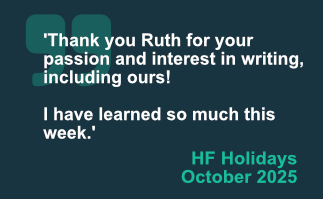 Ruth Brandt is a Prize winning Writer and Creative Writing Tutor in Surrey. She runs Courses at Hotel Leone retreat in Italy