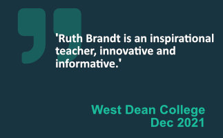 Ruth Brandt is a Prize winning Writer and Creative Writing Tutor in Surrey. She runs Adult Learning Classes at West Dean College.