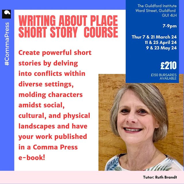 Ruth Brandt is a Prize winning Writer and Creative Writing Tutor in Surrey. She runs Courses at Hotel Leone retreat in Italy
